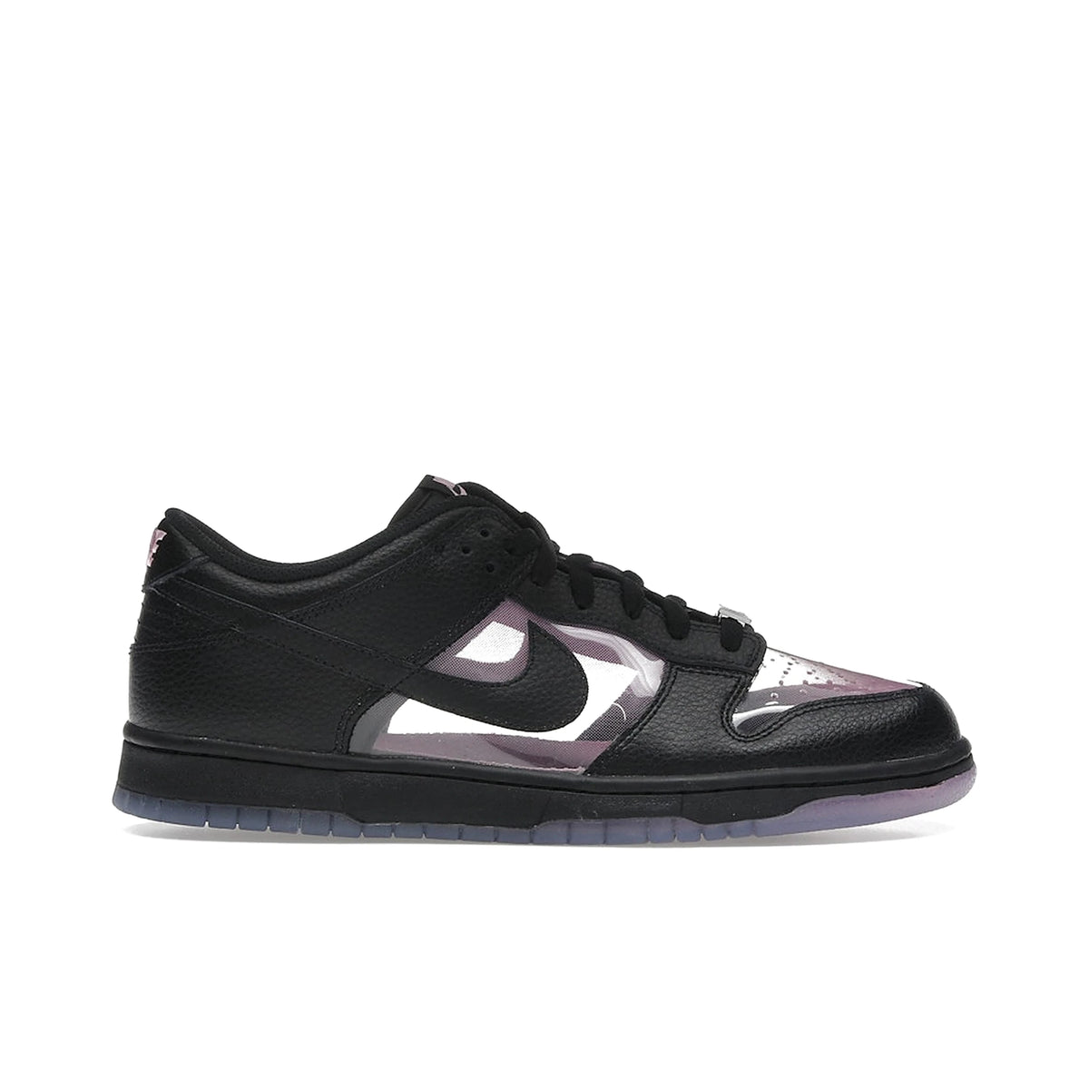 Nike Dunk Low Retro Transparent Black Pink Rise