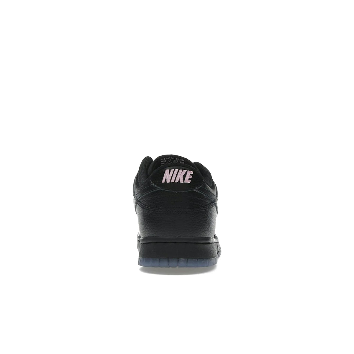 Nike Dunk Low Retro Transparent Black Pink Rise