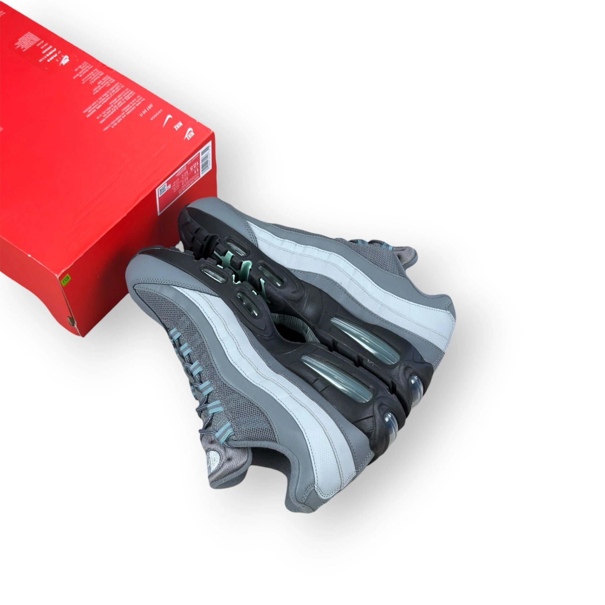 Nike Air Max 95 Big Bubble Smoke Grey Cannon IM5987-084 – EU 45, brand new with cut outlet box