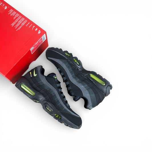 Nike Air Max 95 Retro Logo Black Grey Volt CV1635-002 – EU 44, brand new with cut box