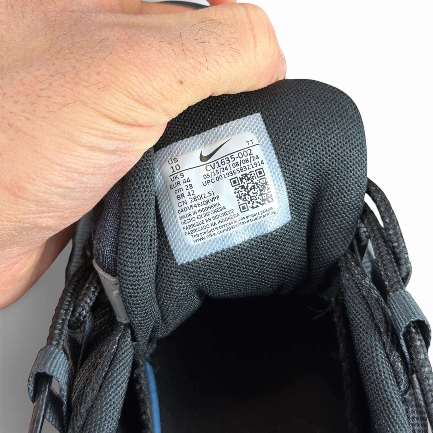 Nike Air Max 95 Retro Logo Black Grey Volt CV1635-002 – EU 44, brand new with cut box