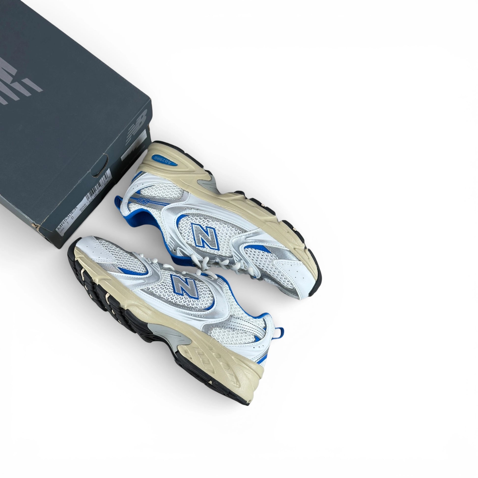 New Balance 530 White Blue Oasis MR530EA – EU 40, brand new with original box