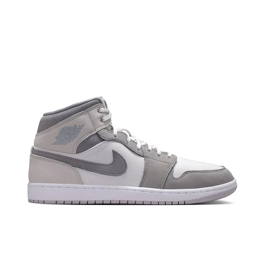 Jordan 1 Mid SE in summit white, phantom, sail and light smoke grey leather