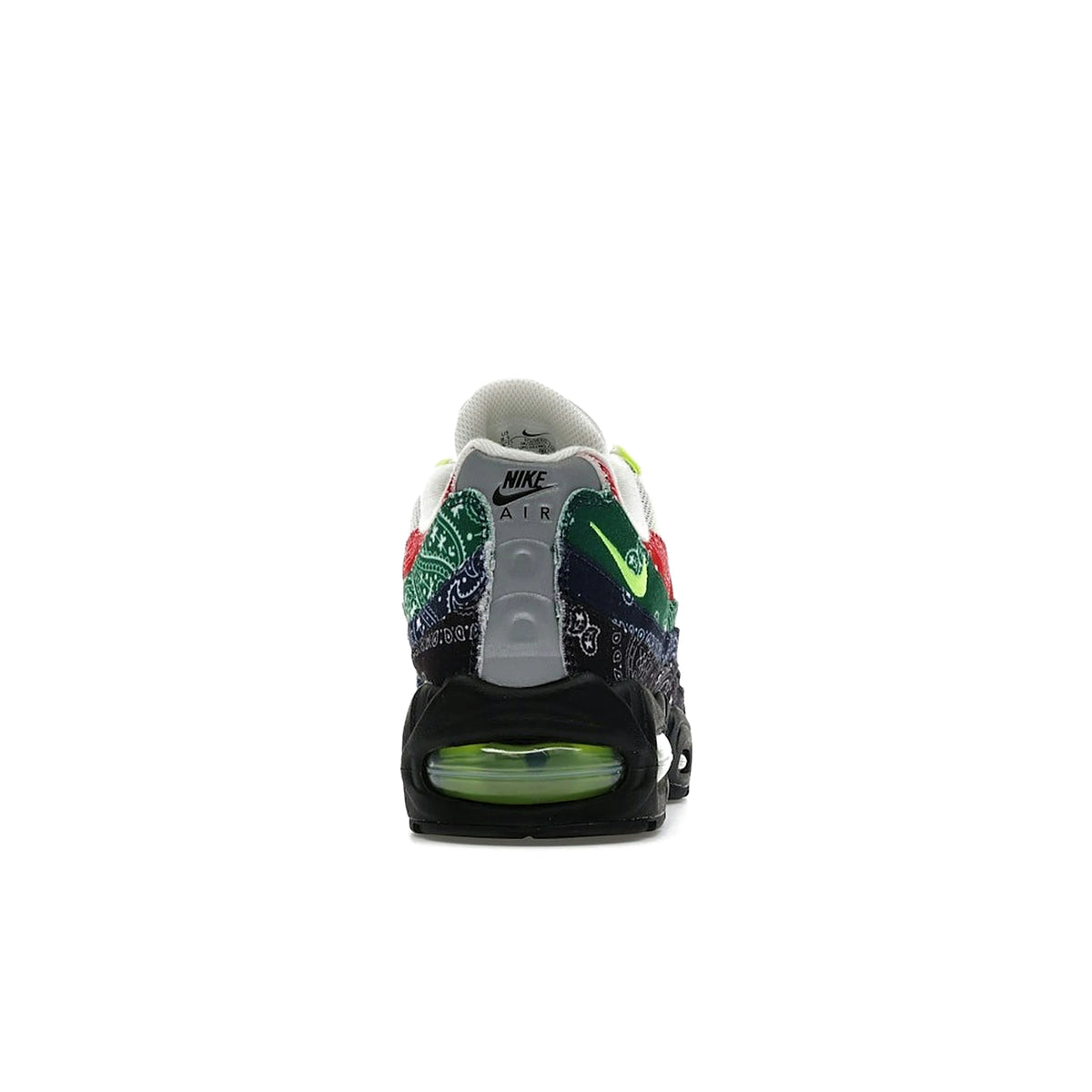 Nike Air Max 95 OG, sail, volt, university red, sport green, black, midnight navy, leather – image 4 of 4