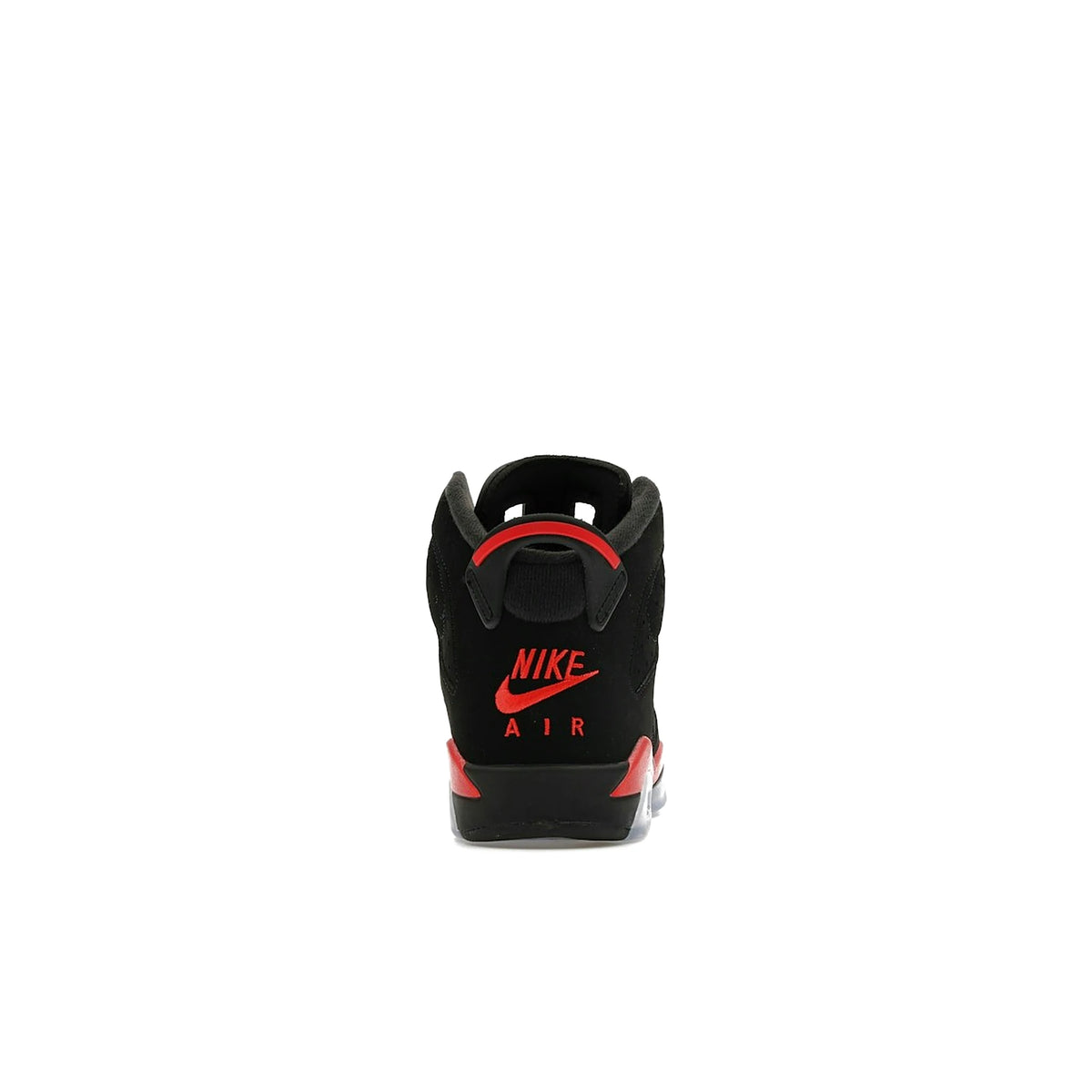 Jordan 6 Retro Infrared Salesman GS in black and light crimson leather – image 4 of 4