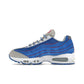 Nike Air Max 95 OG Big Bubble Lawson: white, silver, blue, smoke, action red denim. – image 3 of 4