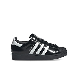 adidas Superstar II Black White Patent (Women's)