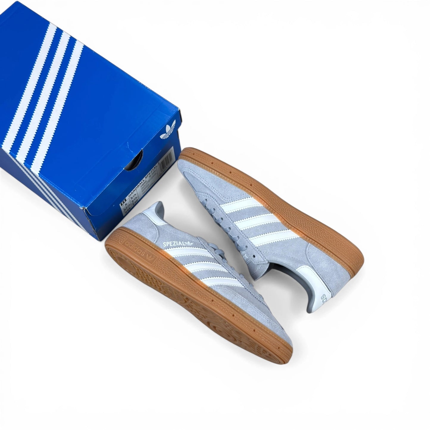 adidas Handball Spezial Halo Silver Cloud White (GS) JH8665 – EU 37 1/3, brand new with original box