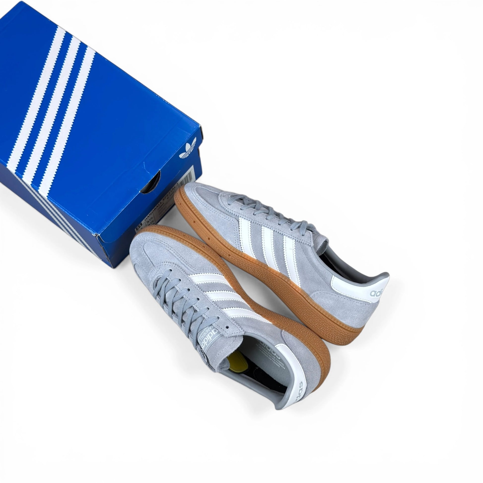 adidas Handball Spezial Halo Silver Cloud White (GS) JH8665 – EU 37 1/3, brand new with original box