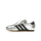adidas Originals Taekwondo Silver Metallic Black leather sneaker in silver metallic, core black, gum – image 3 of 4