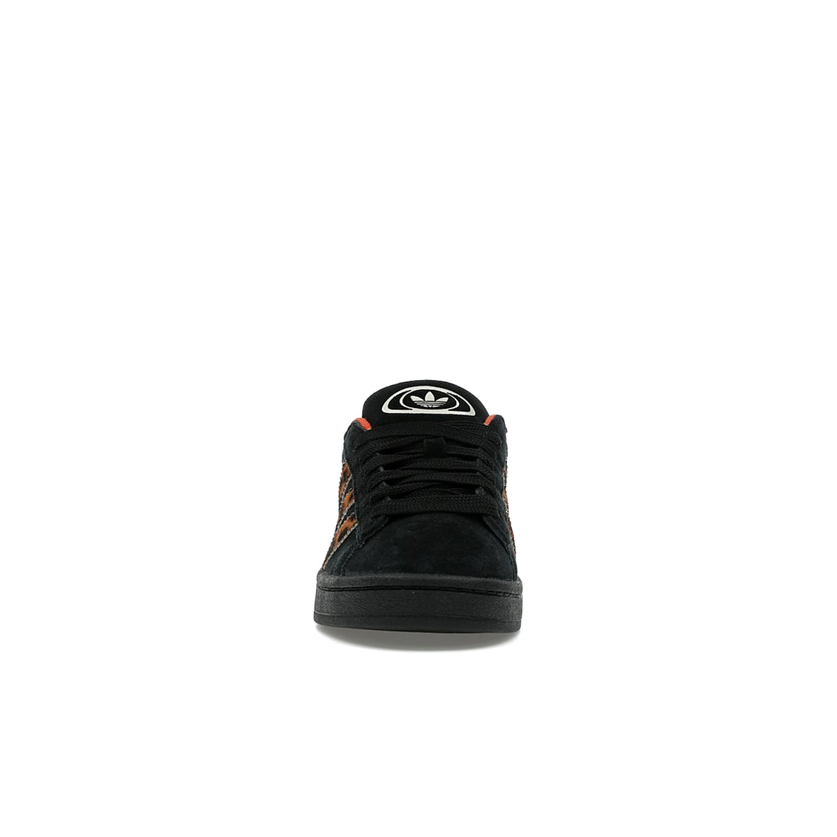 adidas Campus 00s Leopard Stripes women's shoes, white leather base with leopard‑print stripe overlays – image 2 of 4