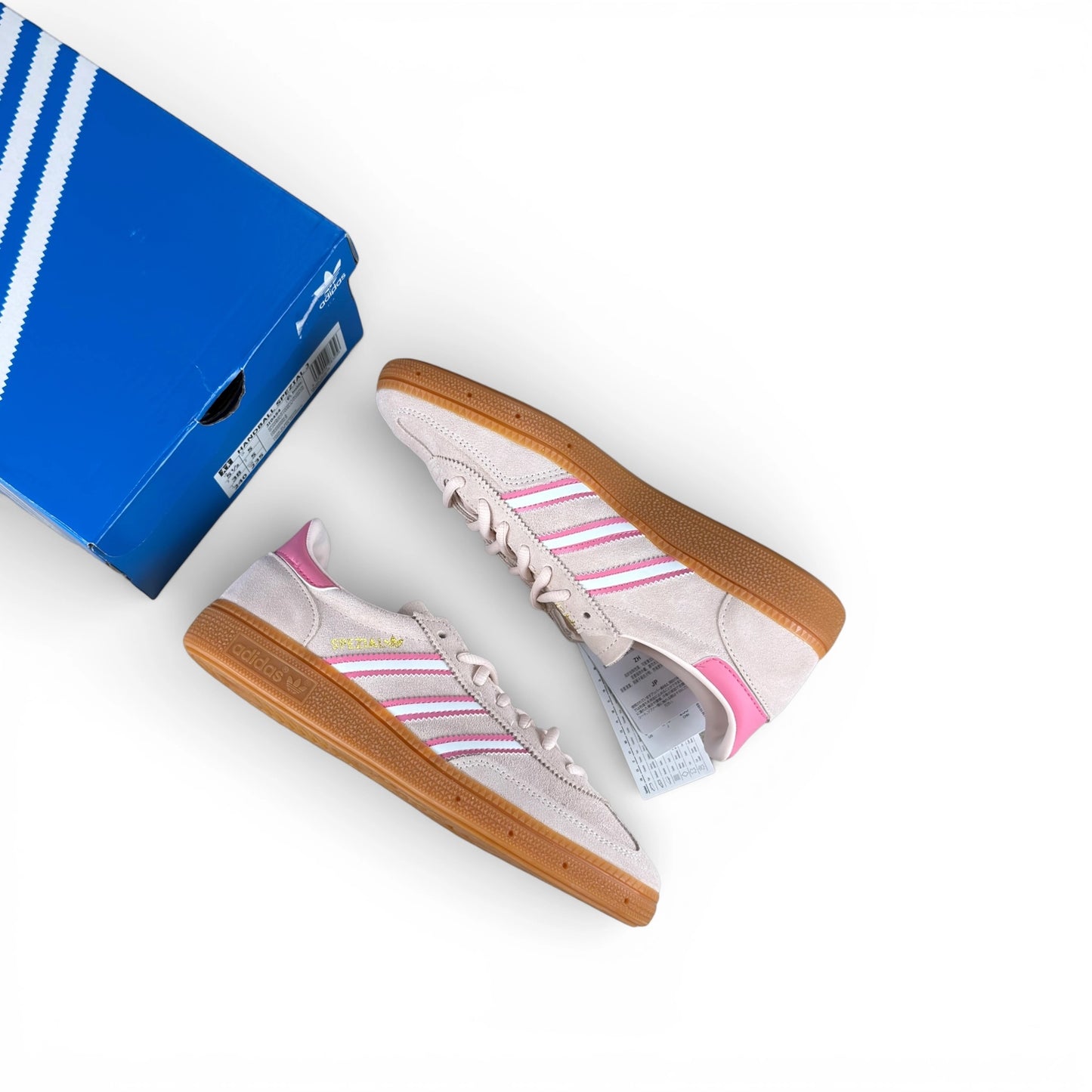 adidas Handball Spezial Wonder Quartz JI0454 – EU 38, brand new with full original box included