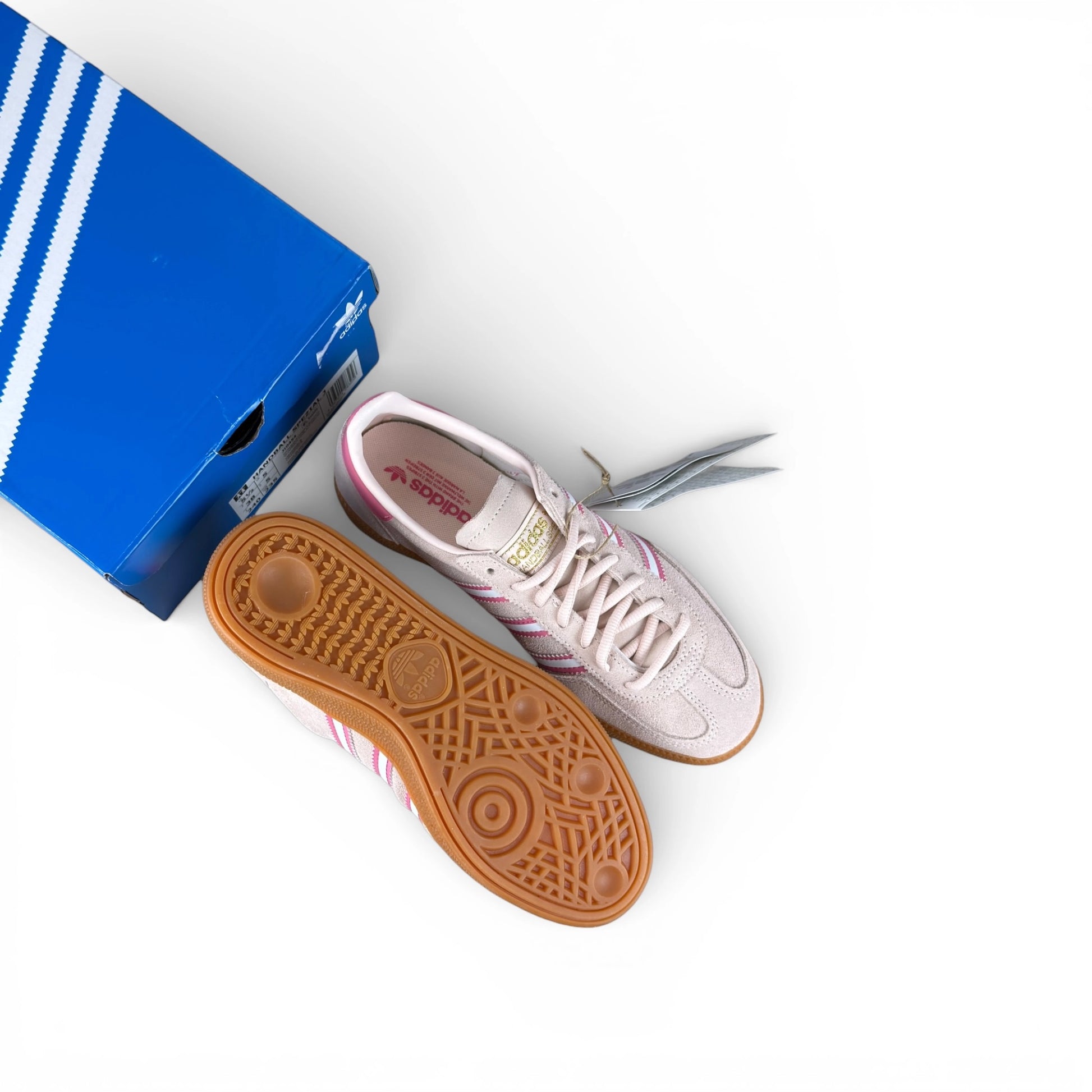 adidas Handball Spezial Wonder Quartz JI0454 – EU 38, brand new with full original box included