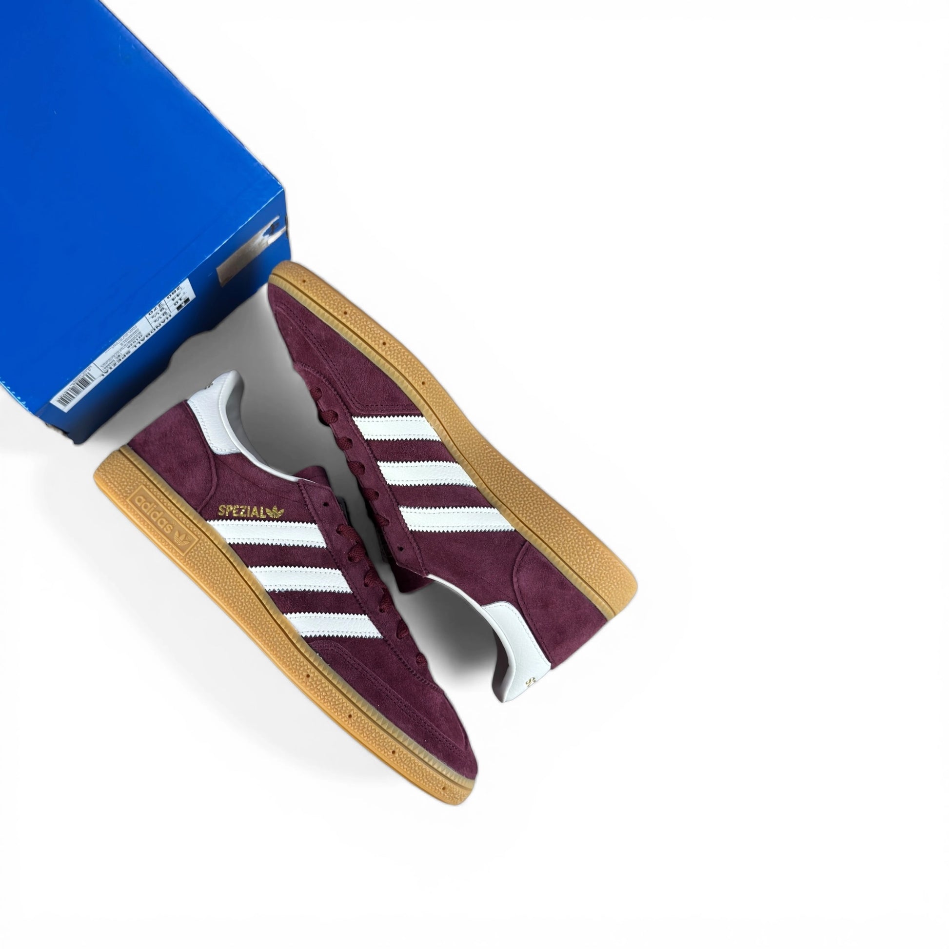 adidas Handball Spezial Shadow Red Off White JI1020 – EU 44, brand new with cut box