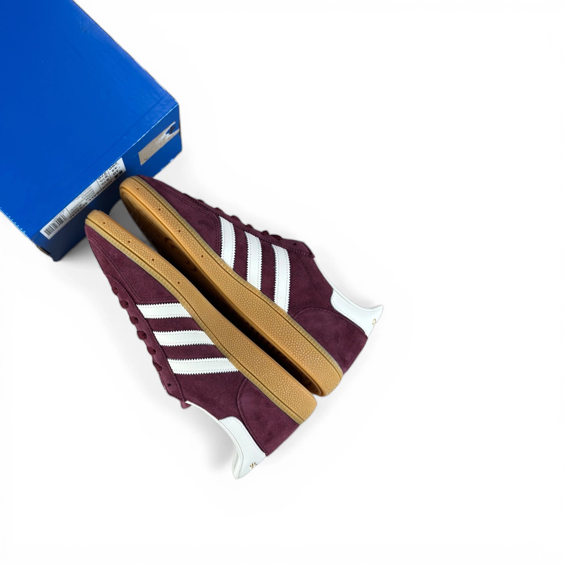 adidas Handball Spezial Shadow Red Off White JI1020 – EU 44, brand new with cut box