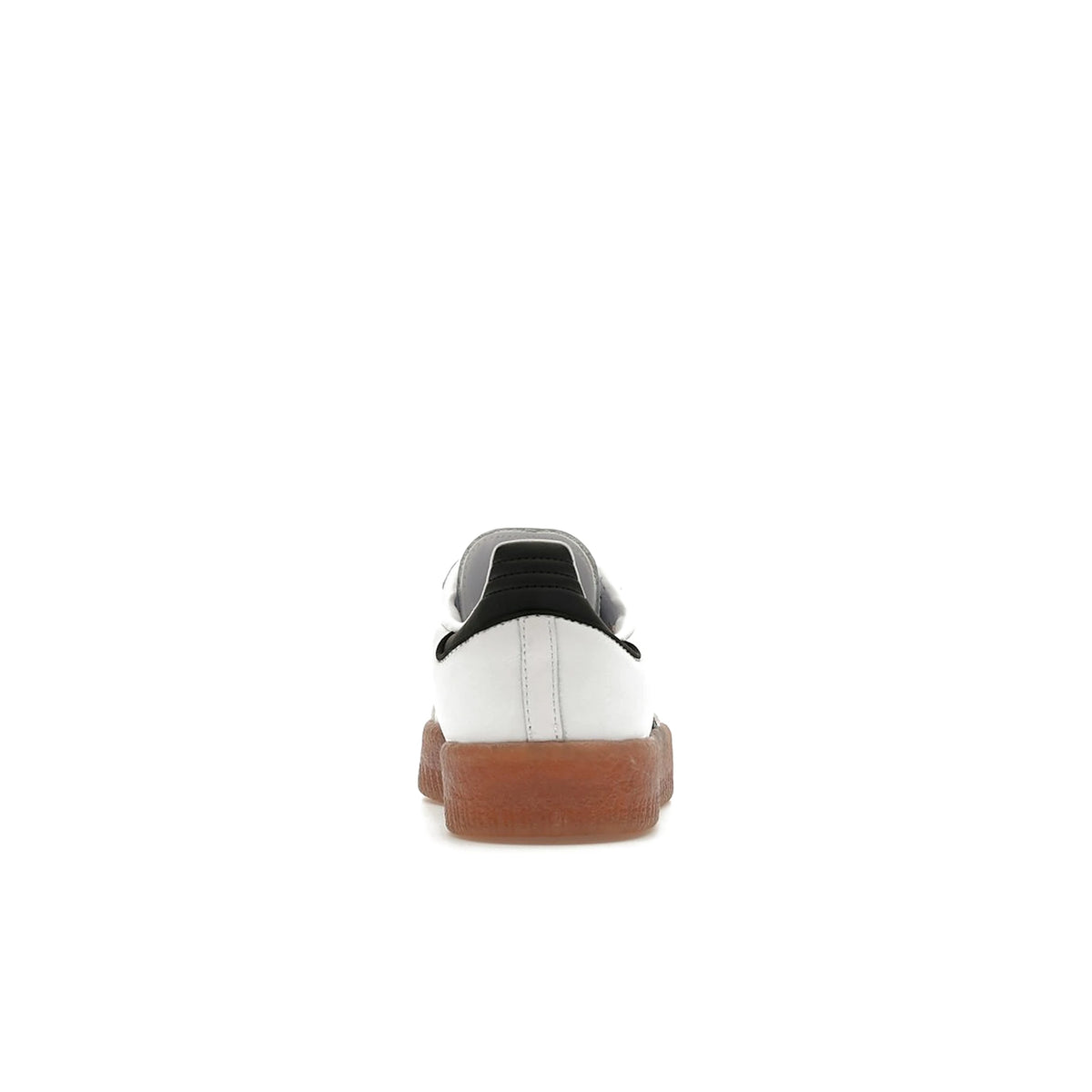 adidas Sambae Cloud White women's sneaker in cloud white, black and gold metallic textile – image 4 of 4