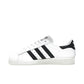 adidas Superstar 82 men's shoes in white leather with black toe cap – image 3 of 4