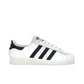 adidas Superstar 82 men's shoes in white leather with black toe cap