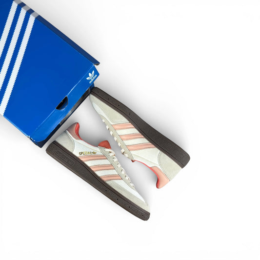 adidas Handball Spezial Cream White Coral Velvet (Women’s) JI2649 – EU 37 1/3, brand new with original box