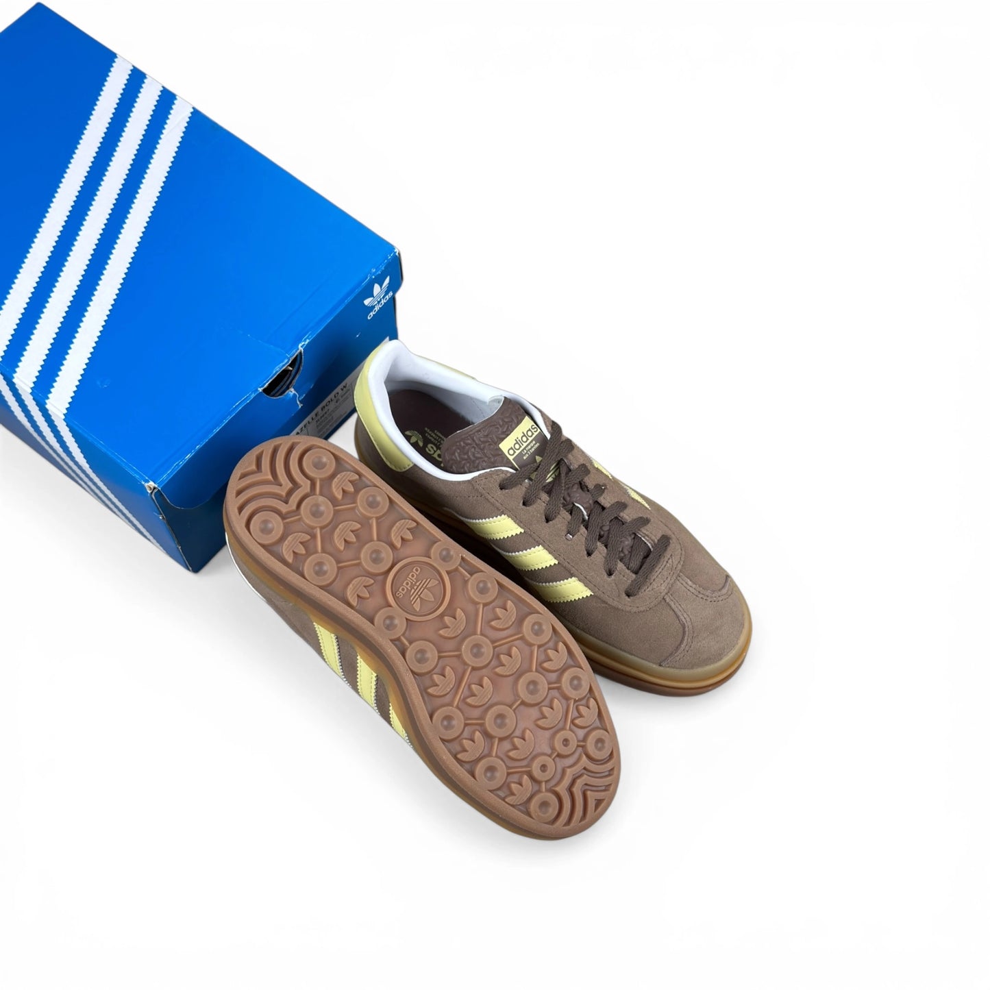 adidas Gazelle Bold Earth Strata Powder Yellow (Women’s) JI2697 – EU 38, brand new with original box