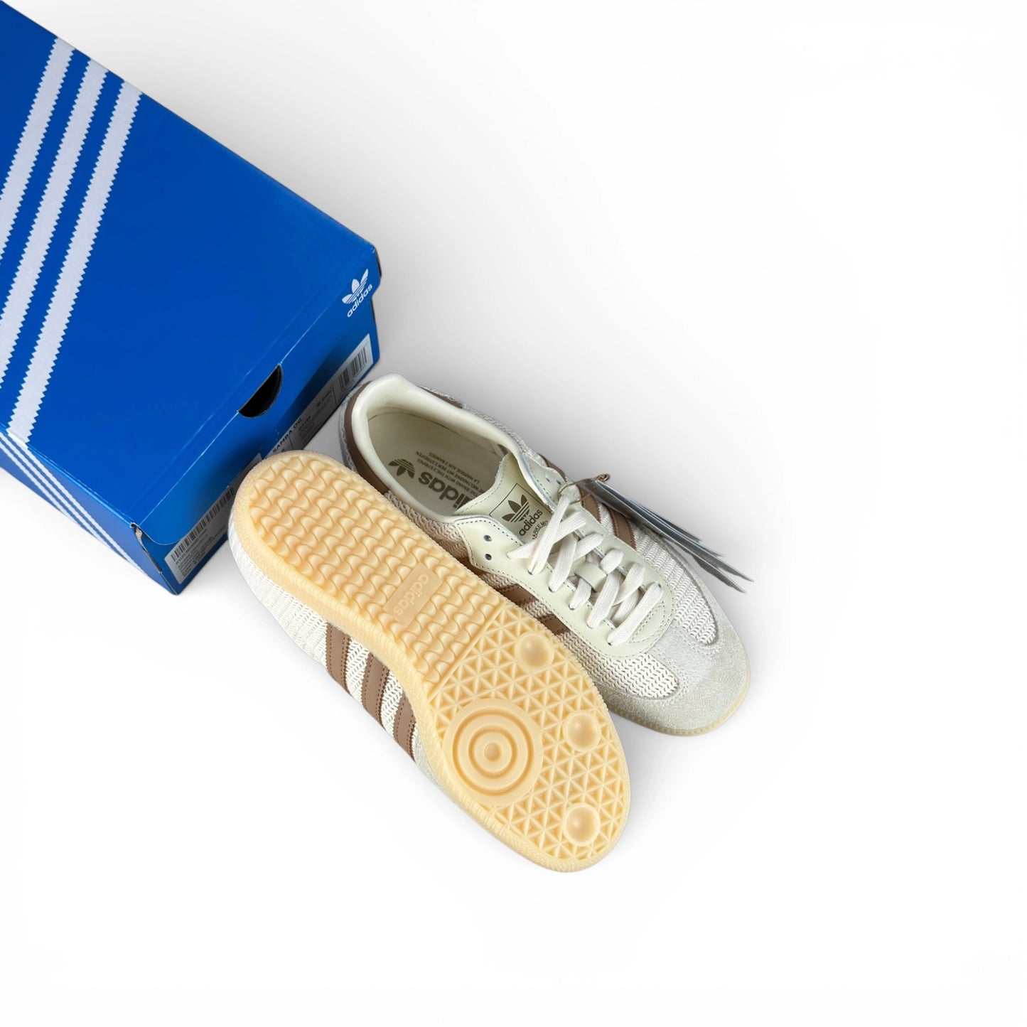 adidas Samba OG Cream White Cardboard JI3185 – EU 39⅓, brand new with original box
