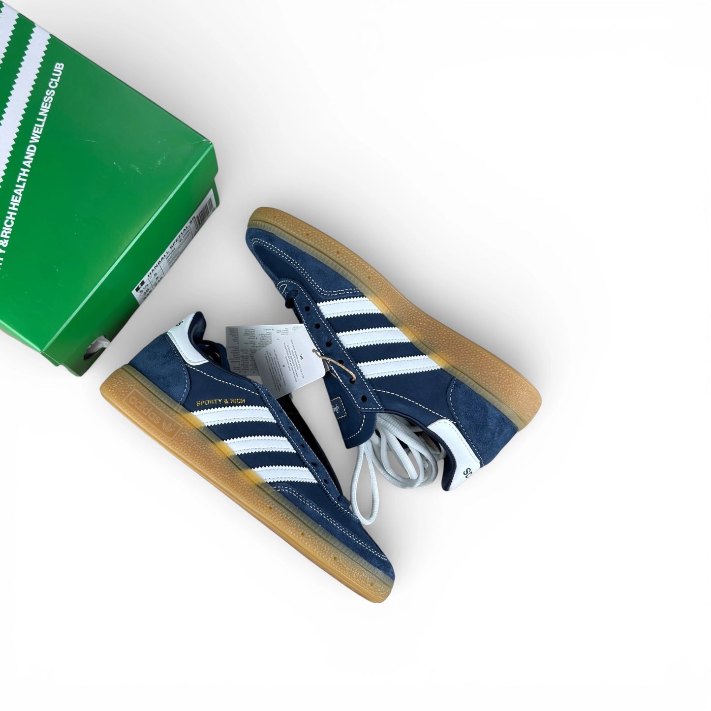 adidas Handball Spezial Sporty & Rich Night Indigo JP7066 – EU 38, brand new with original box