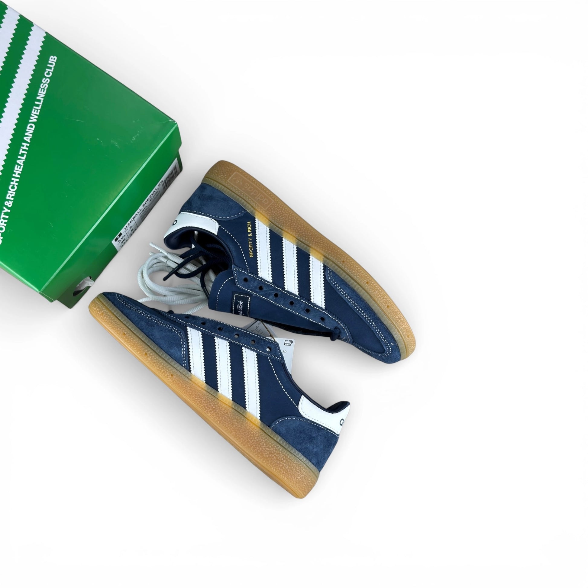 adidas Handball Spezial Sporty & Rich Night Indigo JP7066 – EU 38, brand new with original box