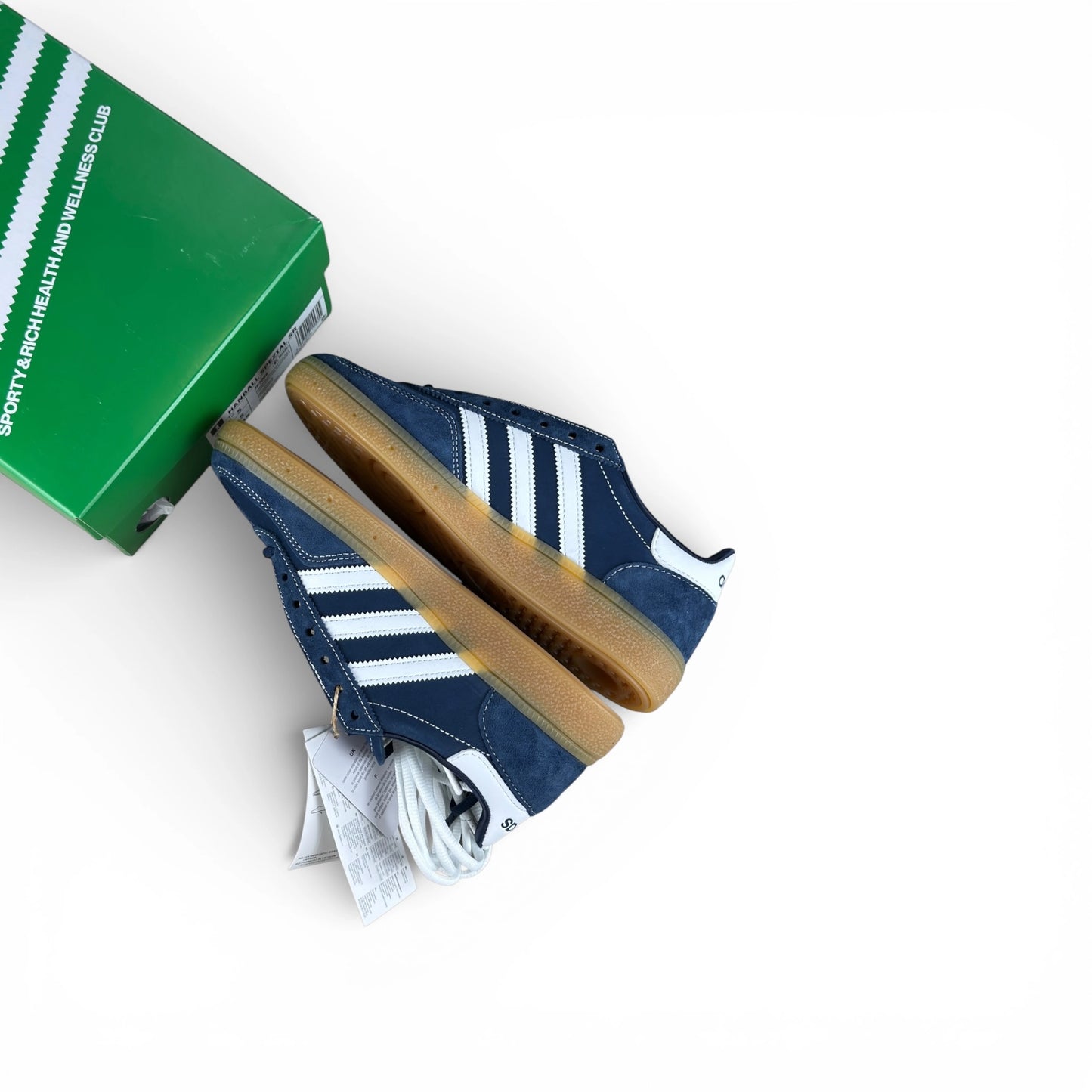 adidas Handball Spezial Sporty & Rich Night Indigo JP7066 – EU 38, brand new with original box