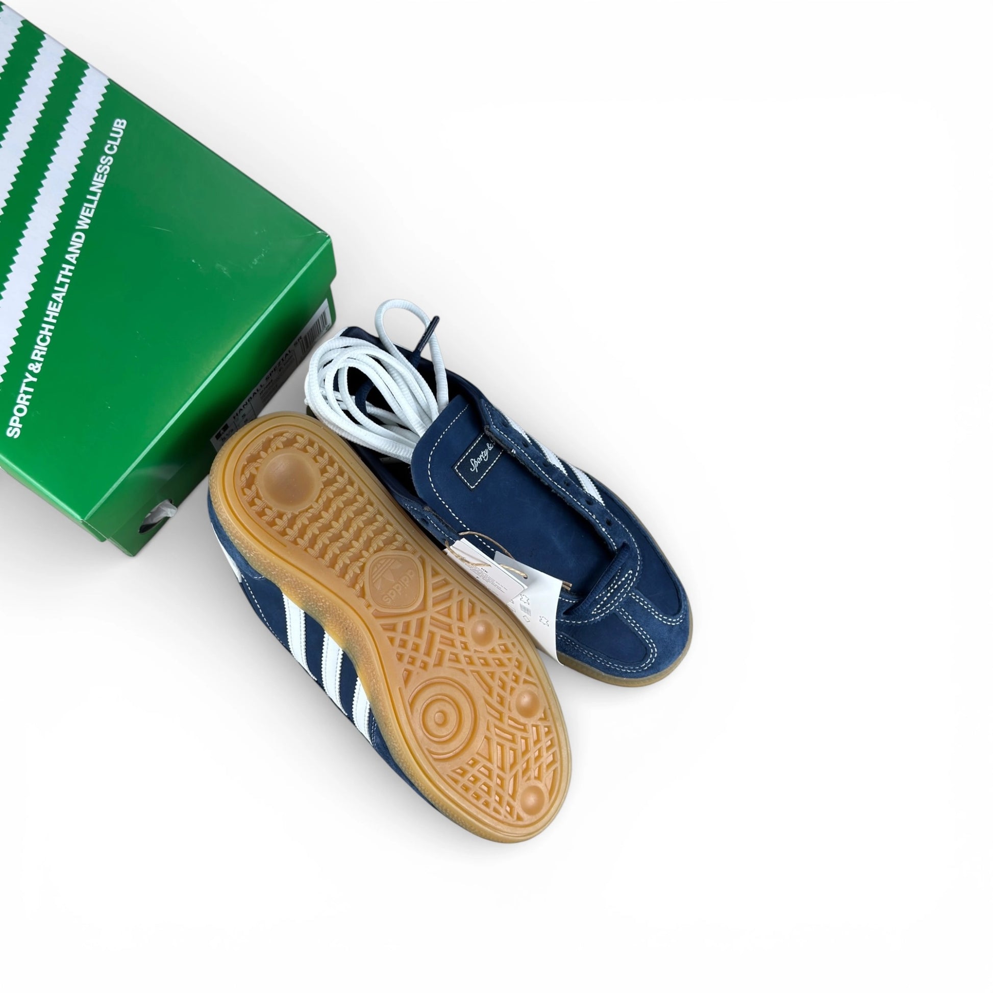 adidas Handball Spezial Sporty & Rich Night Indigo JP7066 – EU 38, brand new with original box