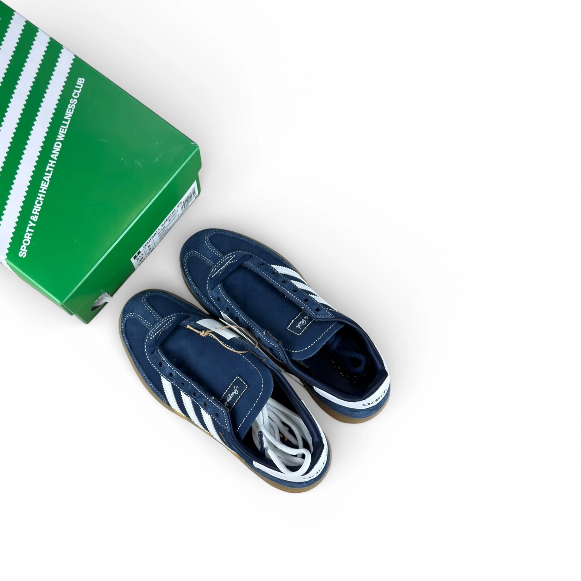 adidas Handball Spezial Sporty & Rich Night Indigo JP7066 – EU 38, brand new with original box