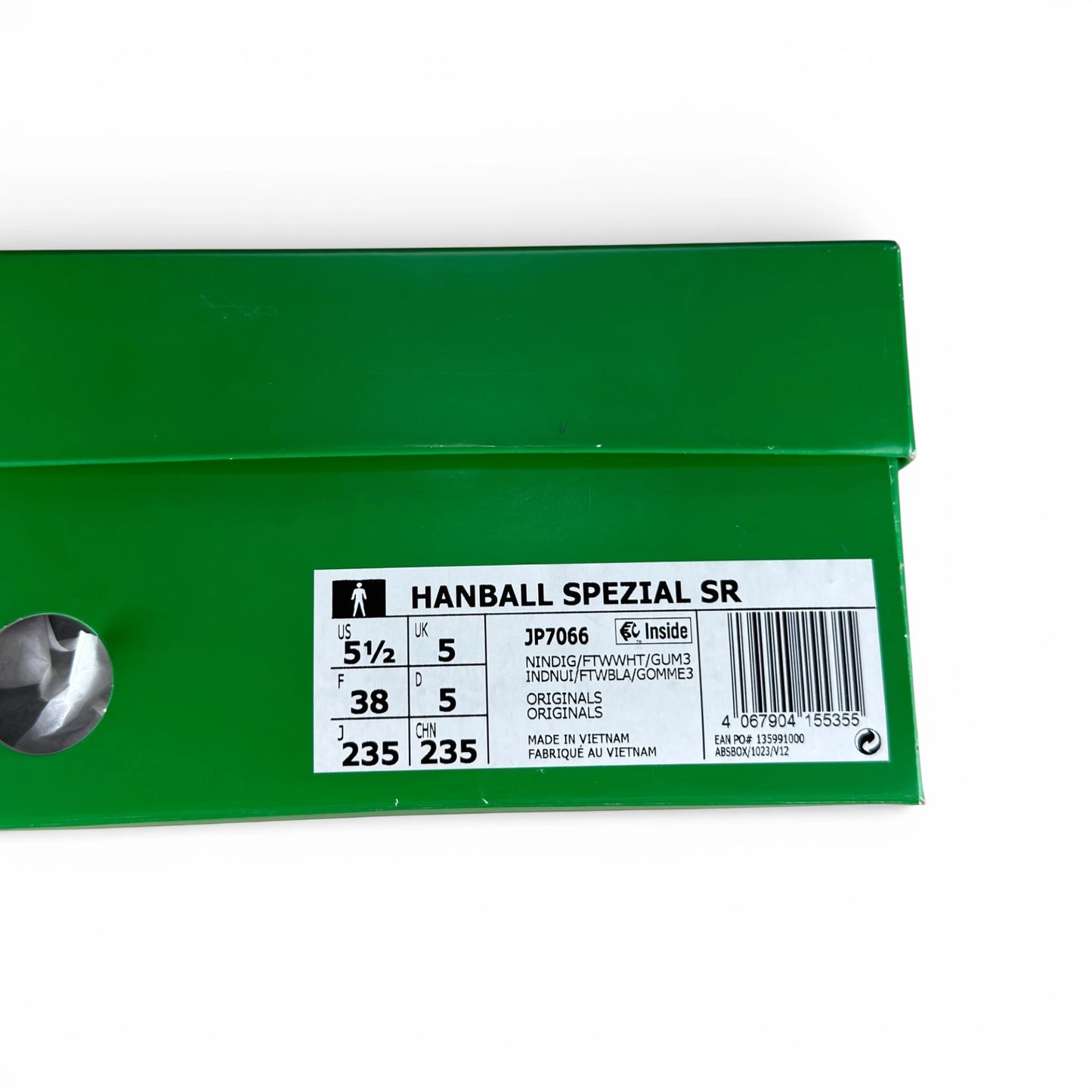 adidas Handball Spezial Sporty & Rich Night Indigo JP7066 – EU 38, brand new with original box