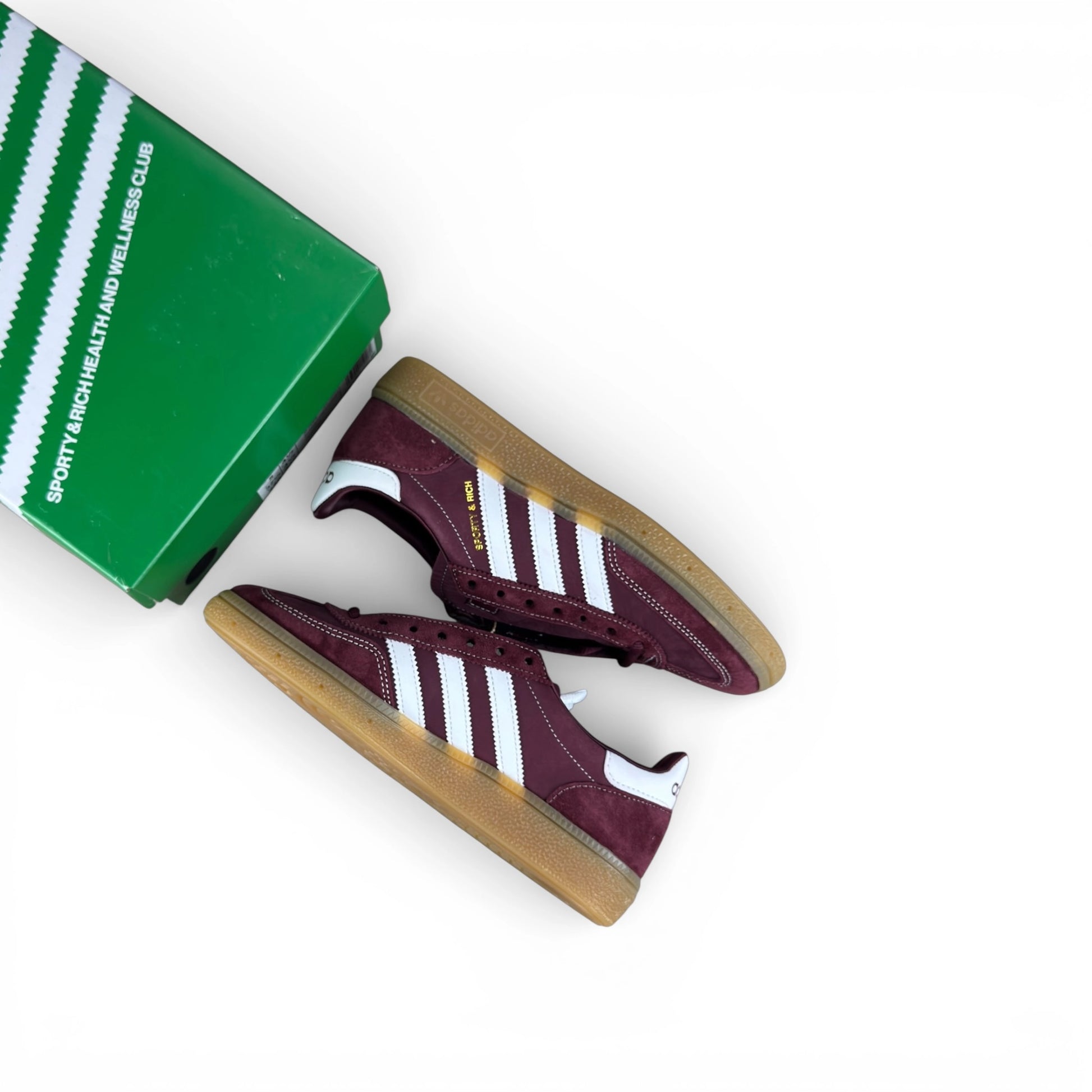 adidas Handball Spezial Sporty & Rich Shadow Red JP7068 – EU 37 1/3, brand new with original box
