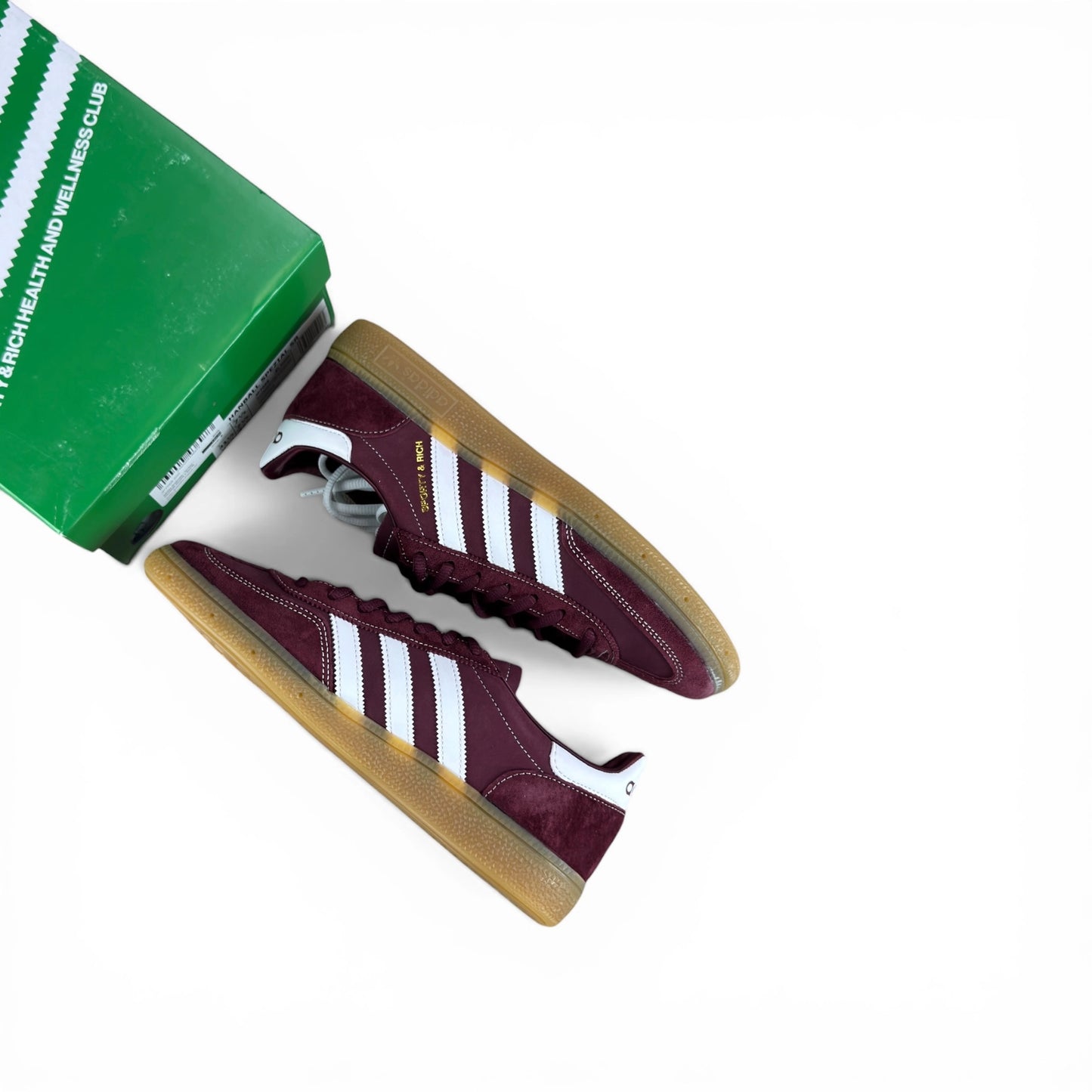 adidas Handball Spezial Sporty & Rich Shadow Red JP7068 – EU 41 1/3, brand new with original box

