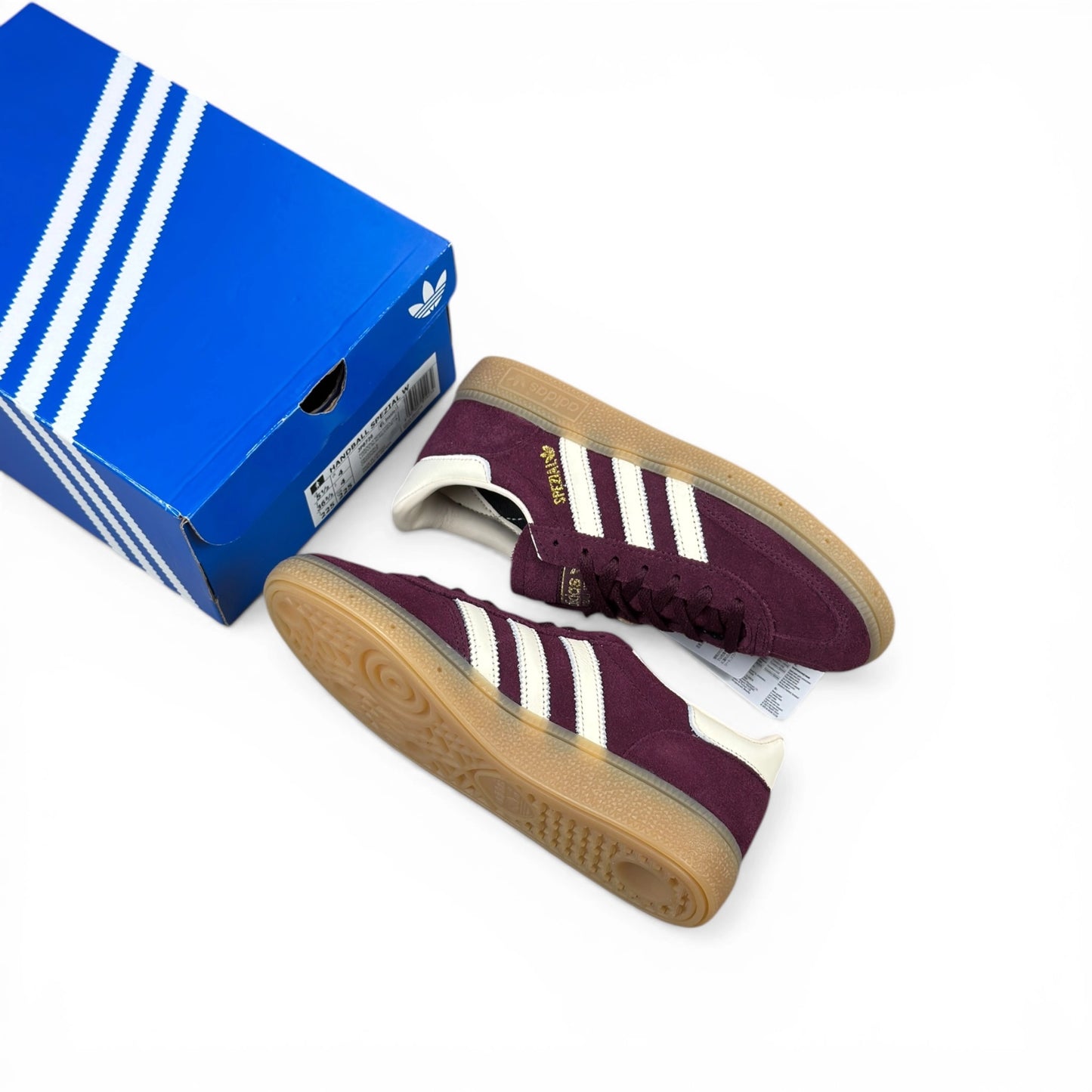 adidas Handball Spezial Maroon Cream White (Women’s) JP8726 – EU 36 2/3, brand new with original box