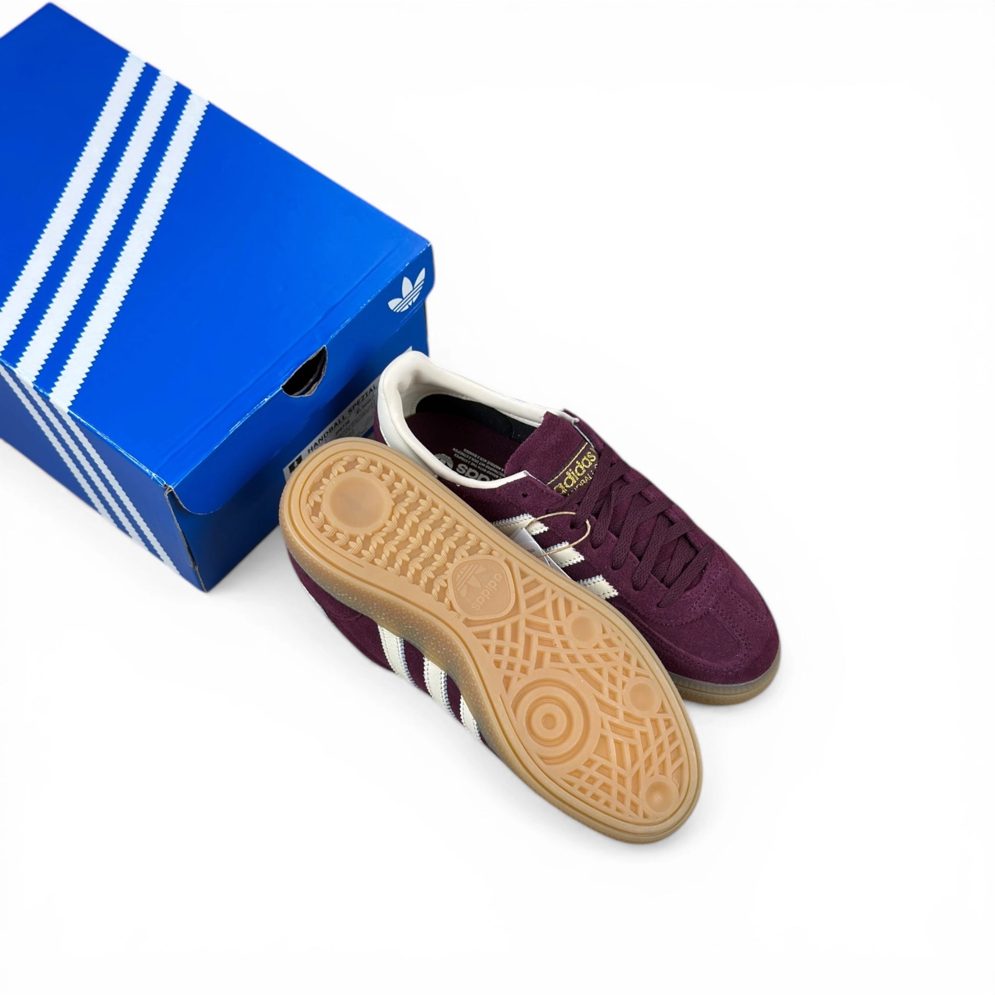 adidas Handball Spezial Maroon Cream White (Women’s) JP8726 – EU 36 2/3, brand new with original box