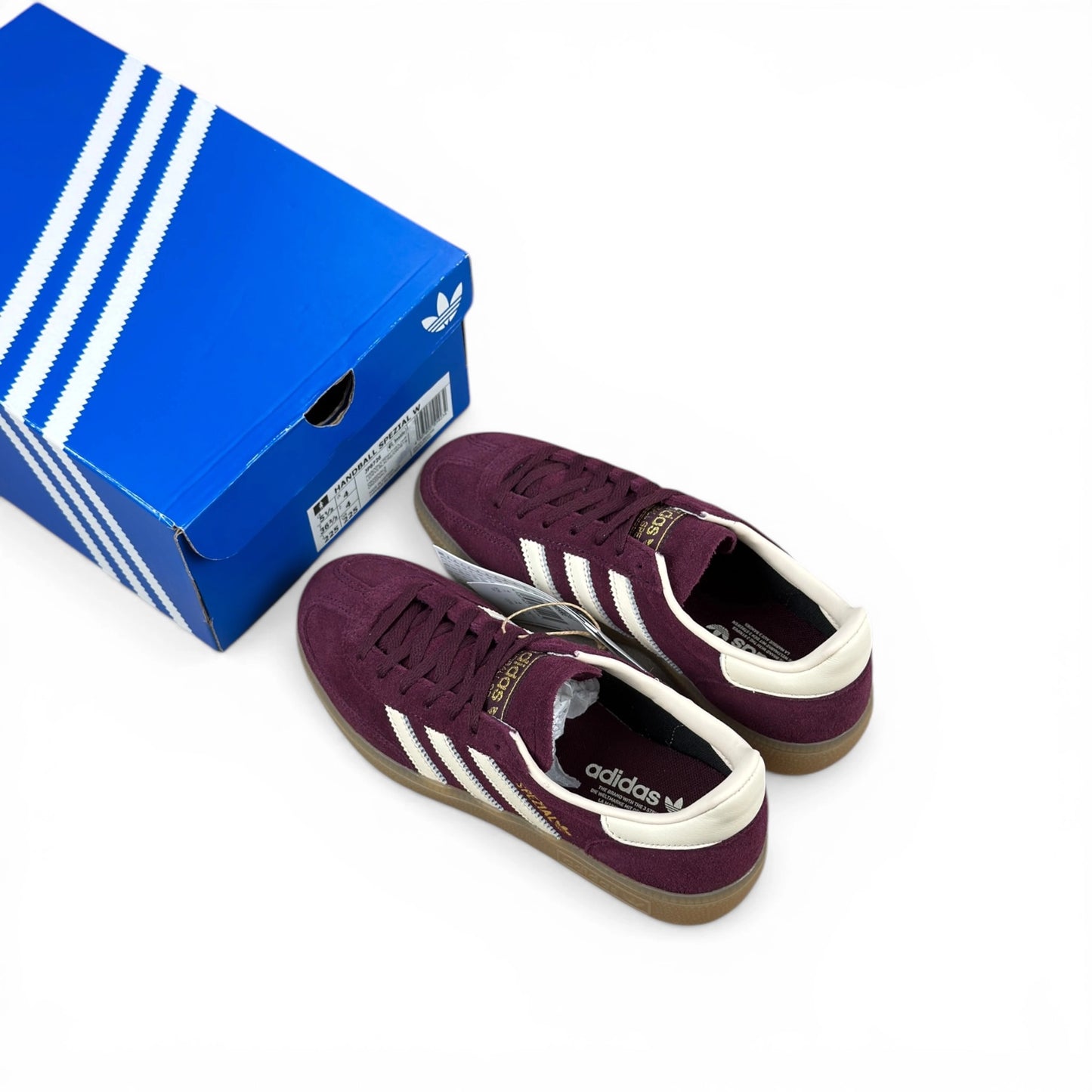adidas Handball Spezial Maroon Cream White (Women’s) JP8726 – EU 36 2/3, brand new with original box