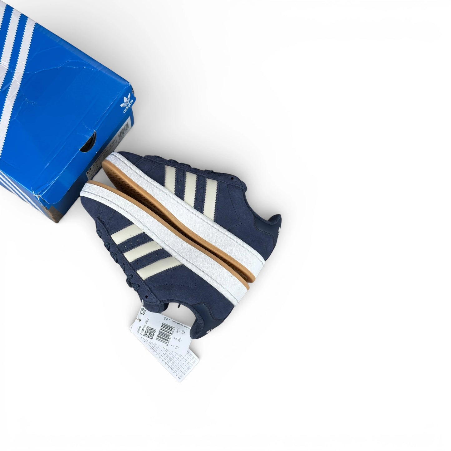 Adidas Originals Campus 00s Junior Navy JQ0189 – EU 36 2/3, brand new with original box