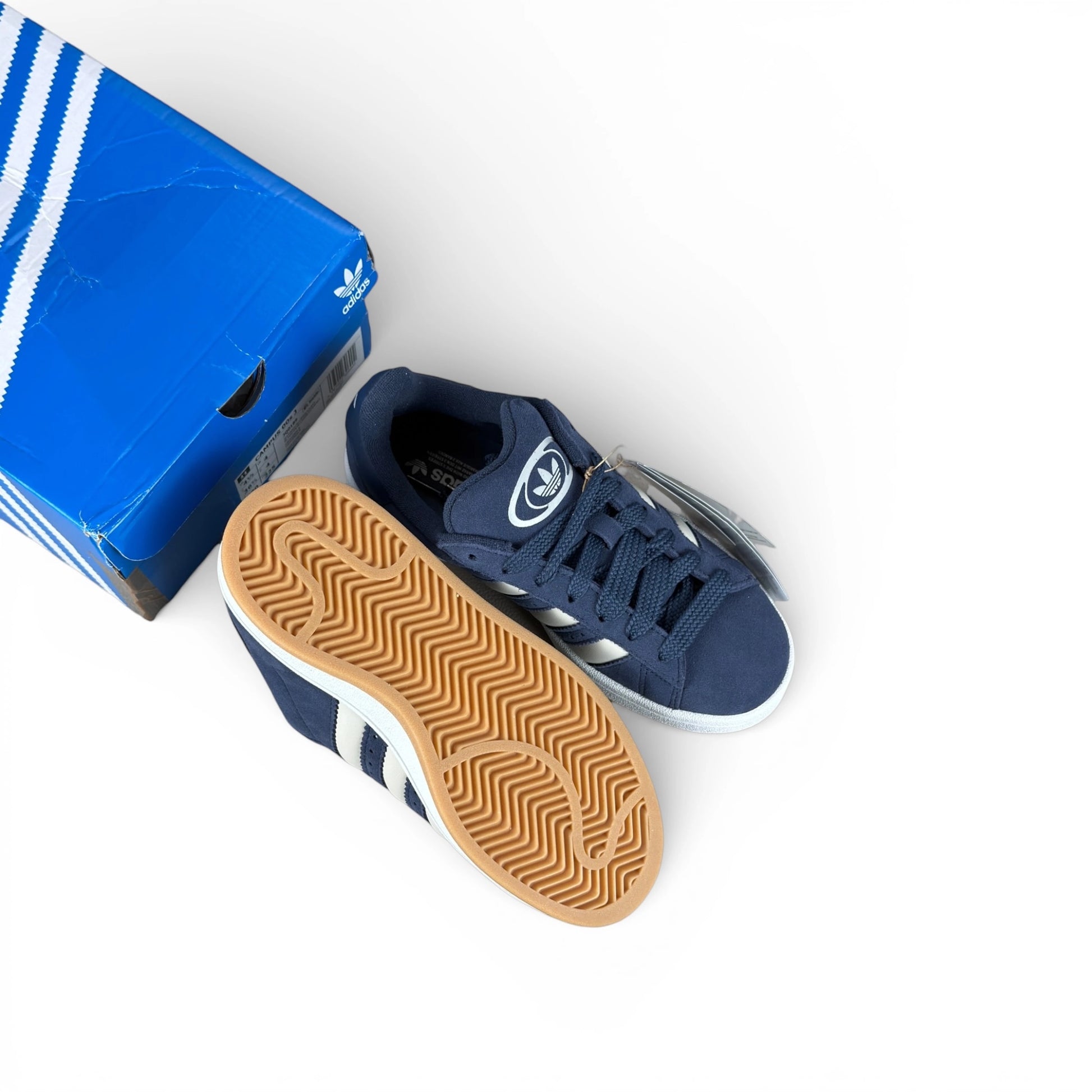 Adidas Originals Campus 00s Junior Navy JQ0189 – EU 36 2/3, brand new with original box