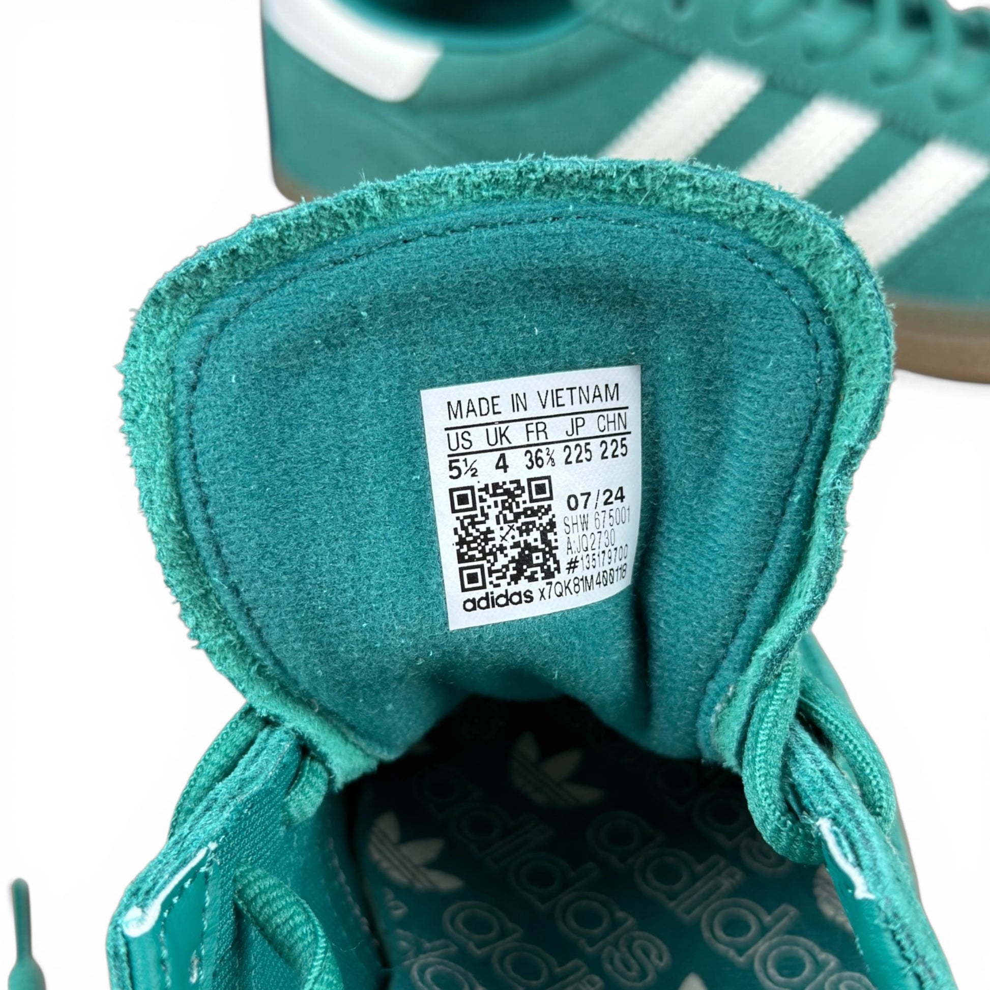 adidas Handball Spezial Active Green Off White (Women’s) JQ2730 – EU 36 2/3, brand new with original box