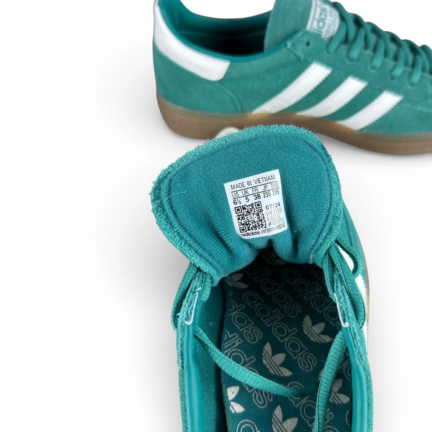 adidas Handball Spezial Active Green Off White (Women's) EU 38