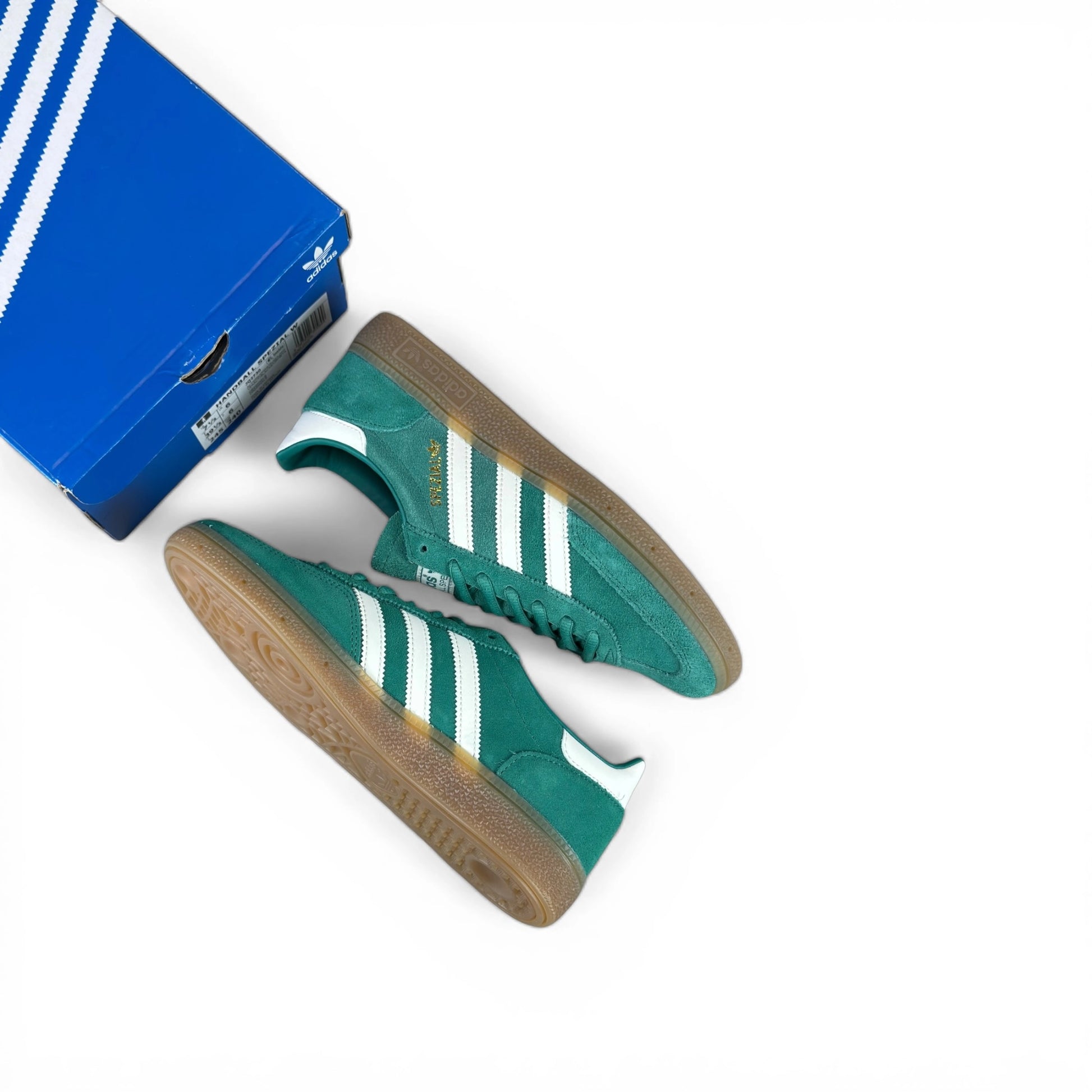 adidas Handball Spezial Active Green Off White (Women’s) JQ2730 – EU 39 1/3, brand new with original box