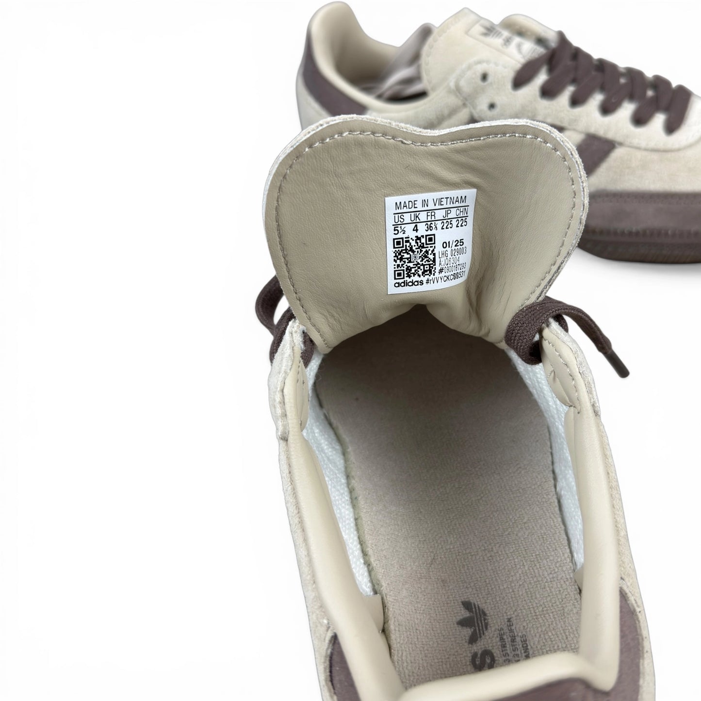 adidas Samba OG Wonder Beige Earth Strata JQ6304 – EU 36 2/3, brand new with original box