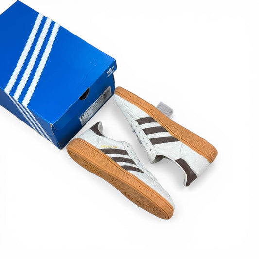 adidas Handball Spezial Off-White Earth Strata Gum (Women's) JQ8903 36 2/3 nuove con scatola intera