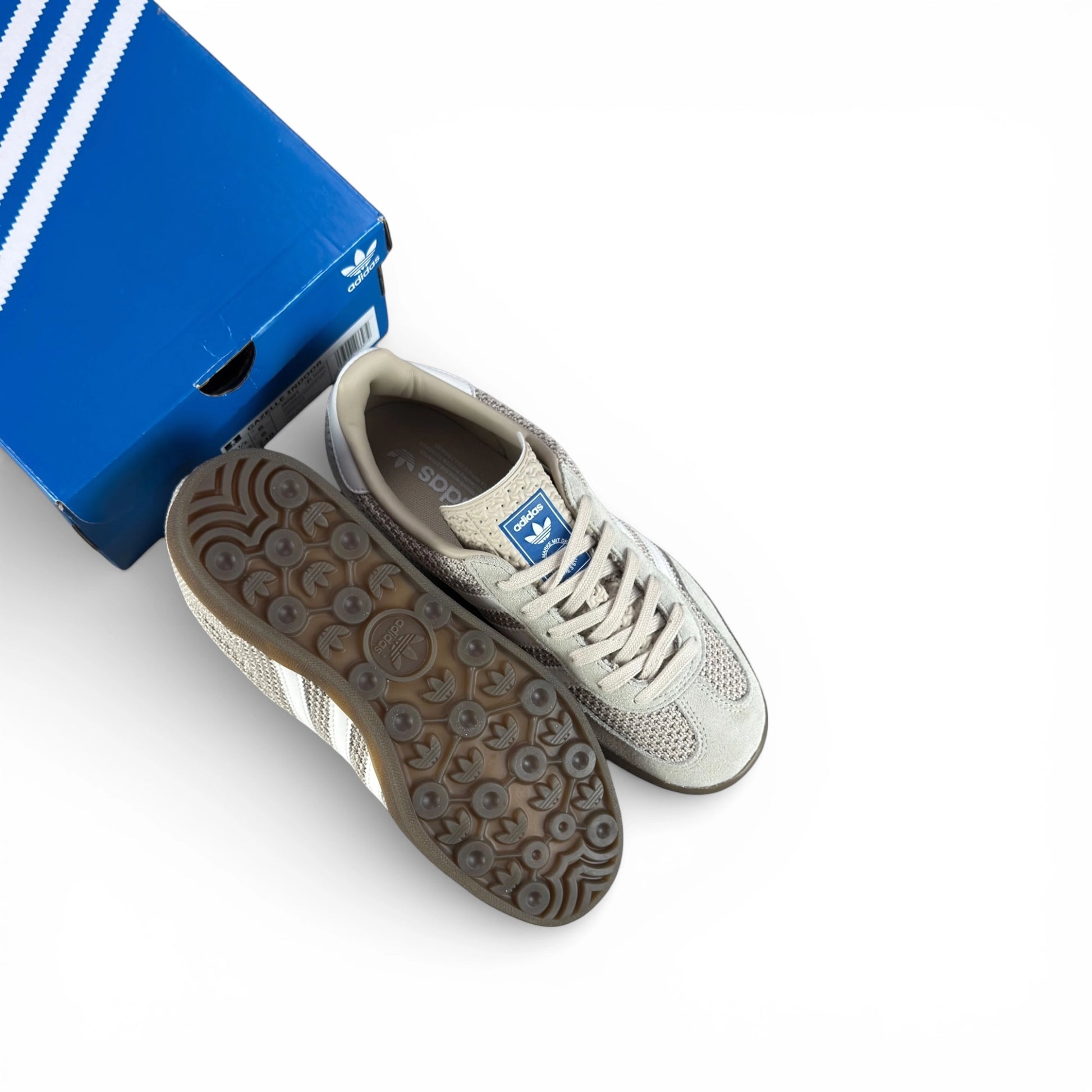 adidas Gazelle Indoor “Wonder Beige Gum” JR0603 – EU 39⅓, brand new with original box