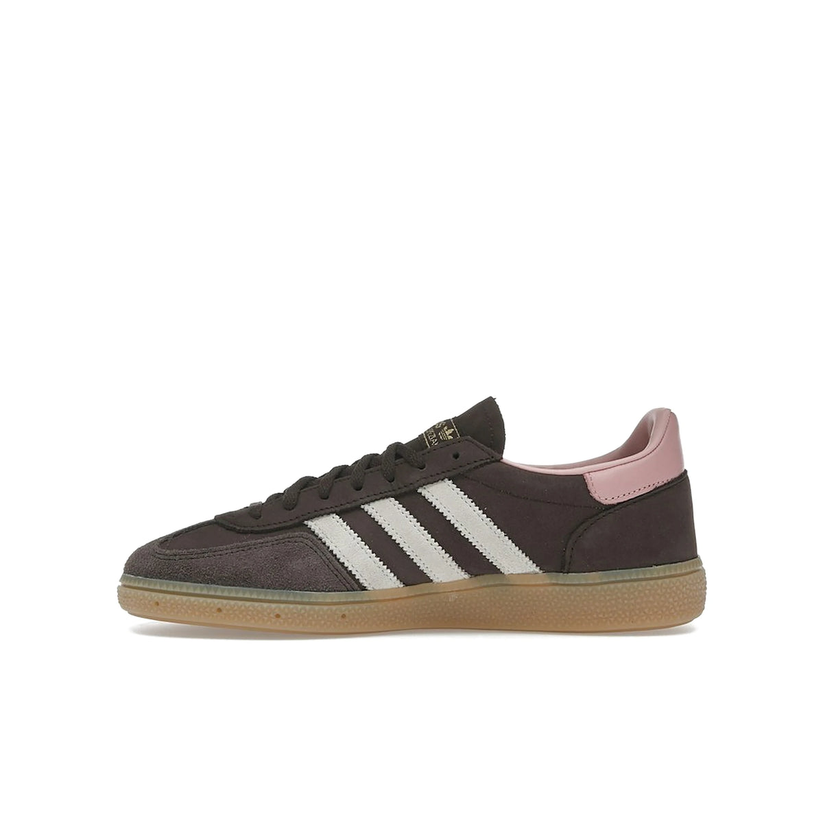 adidas Handball Spezial women's shoes in dark brown suede with alumina and wonder mauve accents – image 3 of 4