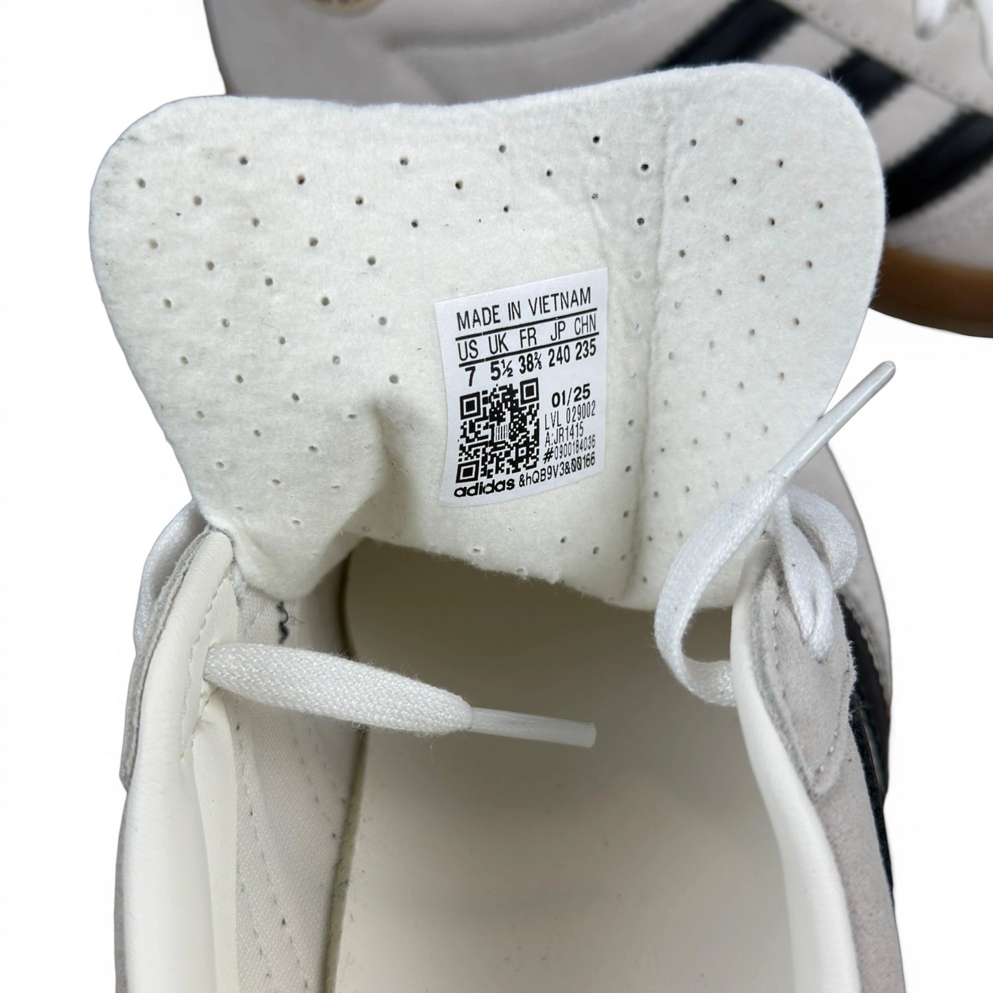 adidas Gazelle Indoor Cloud White Black Leopard (Women’s) JR1415 – EU 38 2/3, brand new with original box