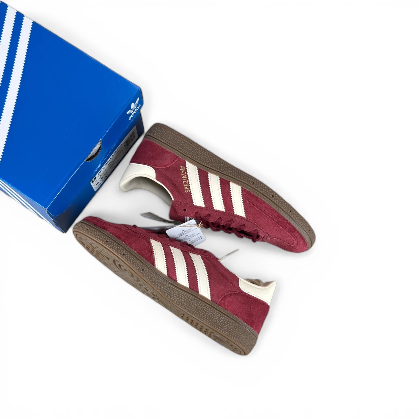 adidas Handball Spezial Burgundy Crew White JR2122 – EU 40, brand new with original box