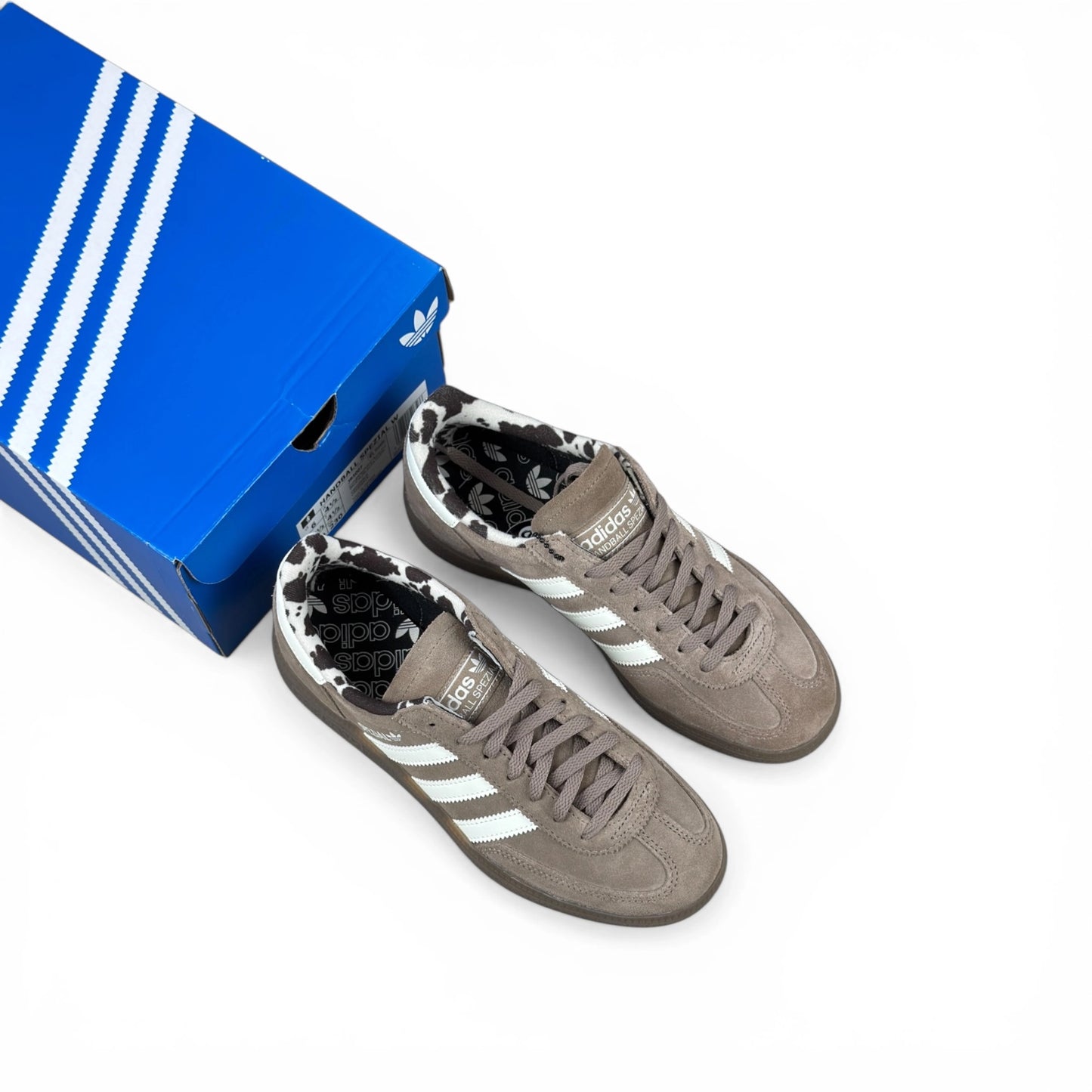 adidas Handball Spezial Chalky Brown Cow Print (Women’s) – size EU 37 1/3, brand new with original box