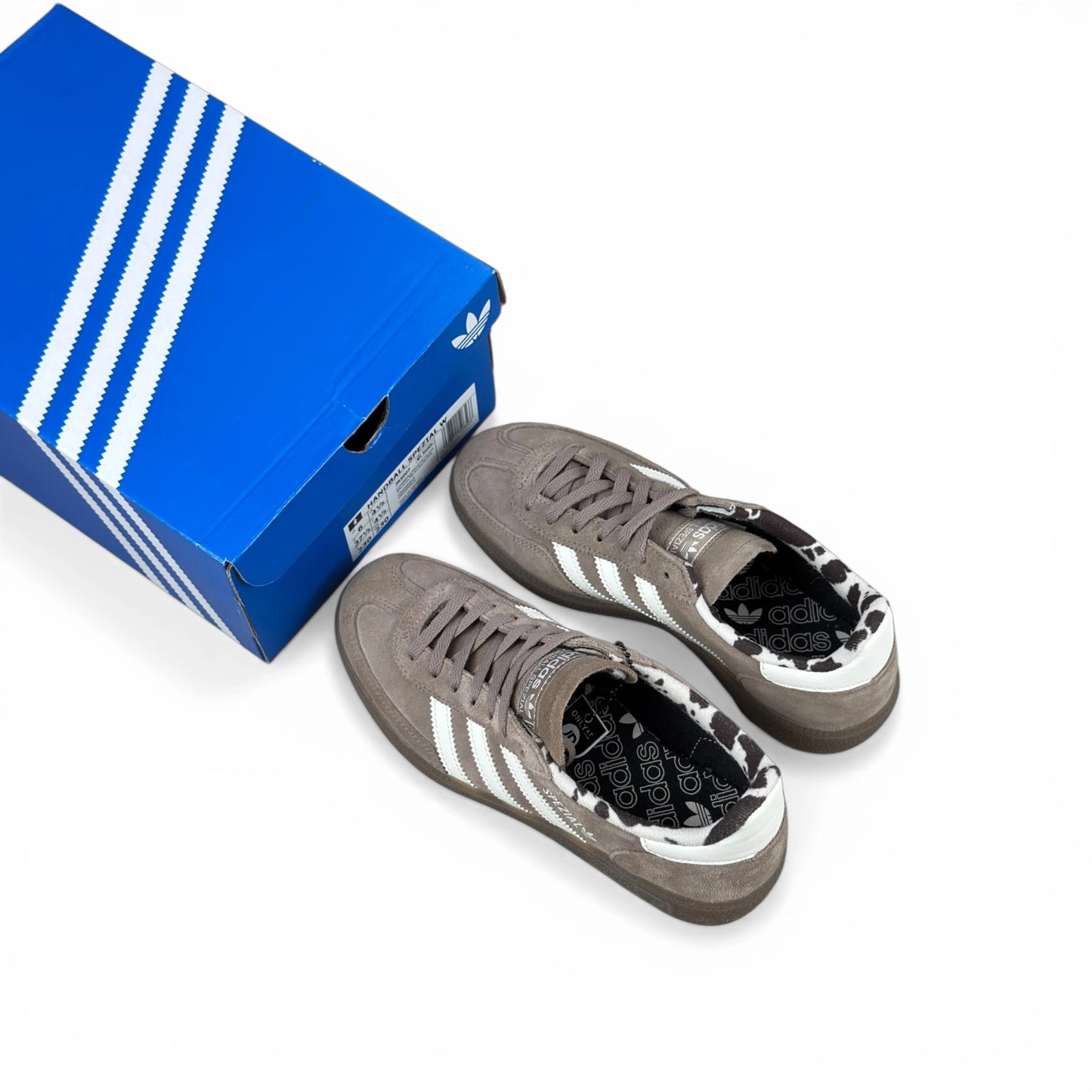 adidas Handball Spezial Chalky Brown Cow Print (Women’s) – size EU 37 1/3, brand new with original box