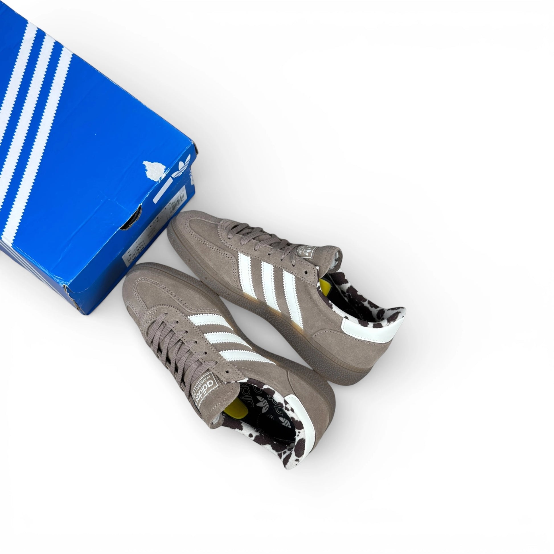 adidas Handball Spezial Chalky Brown Cow Print (Women’s) – size EU 37⅓, brand new with original box